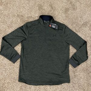 Under Armour Mens Fleece 1/4 Zip Coldgear 
Size Large NWT